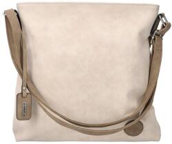 RIEKER Geanta dama, Rieker, H1033-60-Bej, de umar, crossbody, piele ecologica, casual, cu accesorii metalice, bej