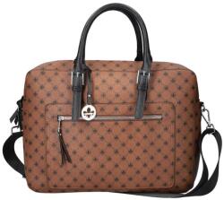 RIEKER Geanta dama, Rieker, H1361-22-Maro, crossbody, de umar, piele ecologica, casual, cu accesorii metalice, maro