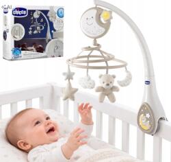 Chicco Next2Dreams Next2Me kiságyra szerelhető zenélő, világító és altató hangokat lejátszó forgó, bézs színű (76270)