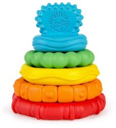  BS Baby Einstein Stack & Teethe 2in1 rágóka építőjáték