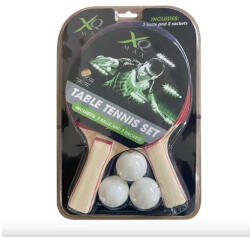 XQMAX Pingpongütő szett 3 labdával - 2 ütő - XQMAX (SS_284968)