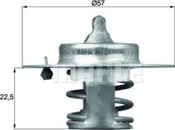 MAHLE TX 60 83D - Termostat, lichid racire - TERMOSTAT. LICHID RACIRE - compatibil Citroen. Fiat. Peugeot. Renault - MAHLE-TX 60 83D (MAHLETX6083D)