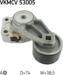 SKF VKMCV 53005 - Intinzator curea, curea distributie - Intinzator de curea multi - V RVI MAGNUM. VOLVO FH. FH II. FH12. FH16. FM. FM II. FM12. FM9. NH12 D11A - 370 - DXi12 08.93 - - SKF-VKMCV 53005 (SKFV