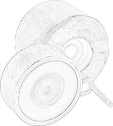 VAG 04L145299M - Intinzator curea, curea distributie - FD INTINZATOR CU ROLA CUREA TRANSMISIE - O. E. - compatibil Vw - VAG-04L145299M (VAG04L145299M)