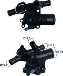 MAHLE TI 248 83 - Termostat, lichid racire - Termostat sistem racire 83°C. in carcasa NISSAN PRIMASTAR. X - TRAIL II. OPEL VIVARO A. RENAULT ESPACE IV. LAGUNA III. TRAFIC II 2 - MAHLE-TI 248 83 (MAHLETI2488