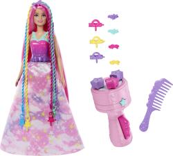 Mattel Dreamtopia Hercegnő játékbaba csavart melír JCW55 (HNJ06)