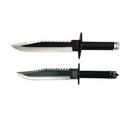 Depox Set doua cutite de vanatoare John Rambo, DEPOX®, Teaca inclusa (2848)