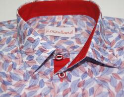 Koszulland Rövid ujjú c-n ing piros betétekkel Koszulland