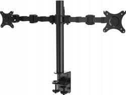 Ergosolid Asztali tartó 2 monitorhoz 10" 30" (NF12) (NF12)