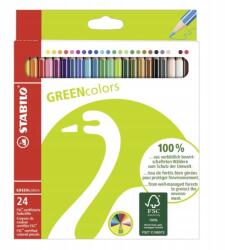 STABILO GREENcolors zsírkréták, 24 db (6019/2-24)