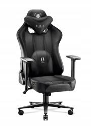 Diablo Chairs Gamer Szék Anyag Diablo X-Player 2.0 Normal Size: Fekete-fekete (X-Player 2.0)