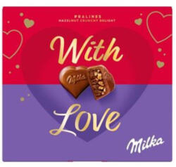 Milka With Love Mogyorókrémes 105g