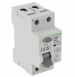 TRACON Differenciáláram kapcsoló 25A 2P 30mA Ac EVOV2P2503 Tracon (EVOV2P2503)