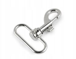 Stoklasa Forgatható fém karabiner, nikkel, furat 38 mm (880751_252666_133938)