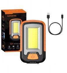 SUPERFIRE Zseblámpa G21 650LM Elektronikus Munkákhoz Usb-ről A Fogyasztási Teljesítményig (6956362994447)
