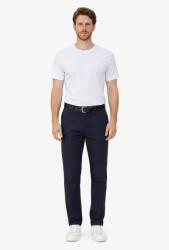 Calvin Klein Sötétkék Egyenes Nadrág Casual Pamut Övvel 32/32 I4A