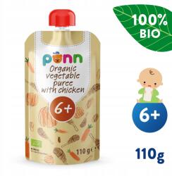 Salvest Põnn Bio Csirkehús zöldségpürével (110 g) - allegro