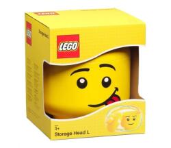 LEGO® Tárolódoboz Lego Storage Head L Nyelv sárga 40321726