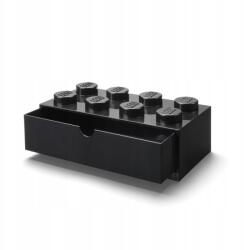 LEGO® Lego(r) tároló doboz nyolcas fiókkal fekete