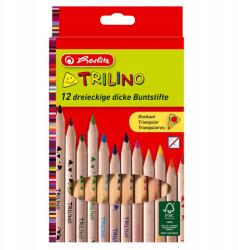 Herlitz Színesceruzák Trilino 10412062 12 kol. Herlitz (300000630) (10412062)