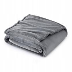 Bedsure Takaró Bedsure 150X200 CM Szürke Puha Meleg Poliészter Takaró (BDEA523G1AG6TW)