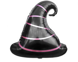 GoDan Boszorkány kalap Black fólia lufi 51 cm MLG430445 (MLG430445)
