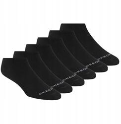 Skechers Női zokni Skechers 6PK Wmn Cotton S116979-BLK Fekete M (S116979-BLK)