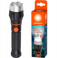 OSRAM Taktikai zseblámpa Led 300lm Usb-c Zoom Kézi újratölthető lámpa Ledvance (4099854175800)