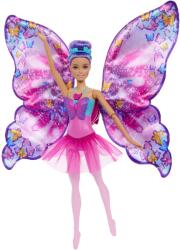 Mattel Pillangó balerina játékbaba 2 az 1-ben HXJ10 mágikus átalakulással (HXJ10)