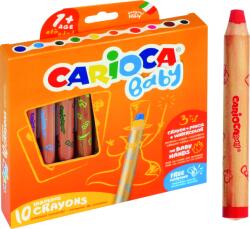 CARIOCA Carioca: Baby 3az1-ben 10db-os bébi zsírkréta (42818)