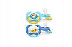 Philips Ultra Air etetőcumi 6-18 m. 2 db szilikon, szellőző (9771433986308)