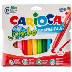 CARIOCA Jumbo filctollszett tárolóban 12db Carioca
