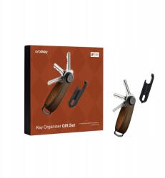  Kulcstartó és Multi Tool v2 Orbitkey Bőr Ajándék Szett (KCHB-CBB-201)