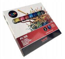 uni Posca PC-5M" akril markerek, 8 db, 1, 8-2, 5 mm, Uni (UNPC5M/8C)