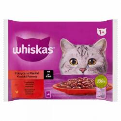 Whiskas 1+ Klasszikus Ételek felnőtt macskáknak 4x85 g