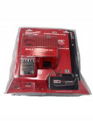 Milwaukee Akkumulátortöltő Készlet M12 M18 Redlithium XC 5Ah Akkumulátorral (48-59-1850)