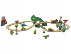 PlayTive Fa kisvasút Dinoszaurusz park 2+ Montessori 2, 7m (4335754 098024)