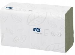 Tork Törölközők, zöld, papír, eldobható, hajtogatott, H3 rendszer, Tork (7322540544800)