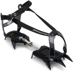 Black Diamond Coltari cu prindere clasica cu chinga Black Diamond Neve Strap din aluminiu, 10 puncte Coltar alpinism