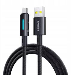 Baseus Adatkábel, világítással, adat- és töltőkábel USB-C-hez, gyors töltés 100 W, L-lel (BRA014412)