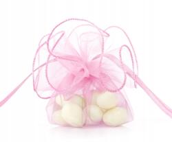 PartyDeco Organza tasak, 26cm, ég kék , 10 db (WRG6-011J)