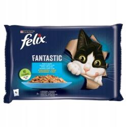 FELIX Fantastic macskaeledel hal ízű zselében 340 g 4 x 85 g (7613039742457)