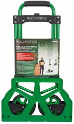 ROCKFORCE Összecsukható platós kocsi teleszkópos fogantyúval 90 kg Rockforce
