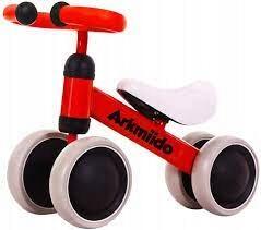 Arkmiido Lovas Futóbicikli Lovas Arkmiido 18m+ piros (QT-8095)