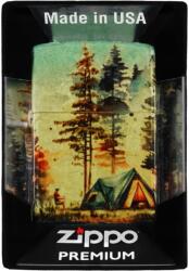 Zippo Öngyújtó Zippo Camping Design 60007211 Szélálló Benzin (zippo)