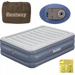 Bestway Felfújható matrac Kétszemélyes Ágy Pumpával 203x152x51cm Bestway (6713I)