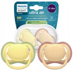 Philips Nyugtató Cumi Philips Avent Ultra Air Nature Day 0-6M 2DB (SCF087/07)