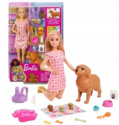 Mattel Baba Kutyák Születése Játékbaba 4 kutyus HCK75 (HCK75)