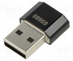 Delock Adapter; Hdmi aljzat, USB A csatlakozó; High Speed; fekete (65680)