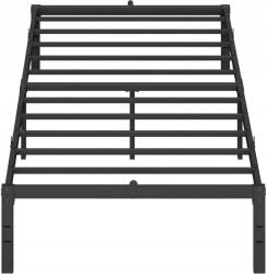 Songmics Fém egyszemélyes ágykeret 90x200 cm ifjúsági hálószoba ágy loft (RMB132B01)